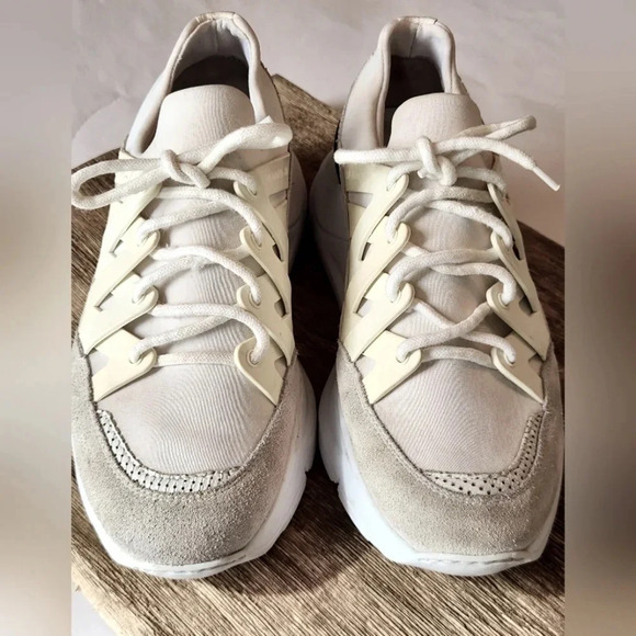 || PS821 || Bolt Patchwork neoprene tennis shoes - Picture 2 of 12